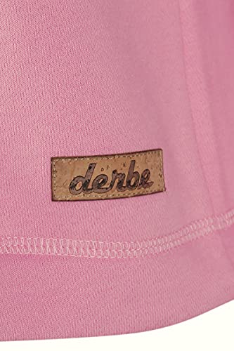 Derbe Hamburg Women_SweatHD Mujer Sudadera con Capucha Rosa XS, 70% algodón, 30% poliéster, Regular