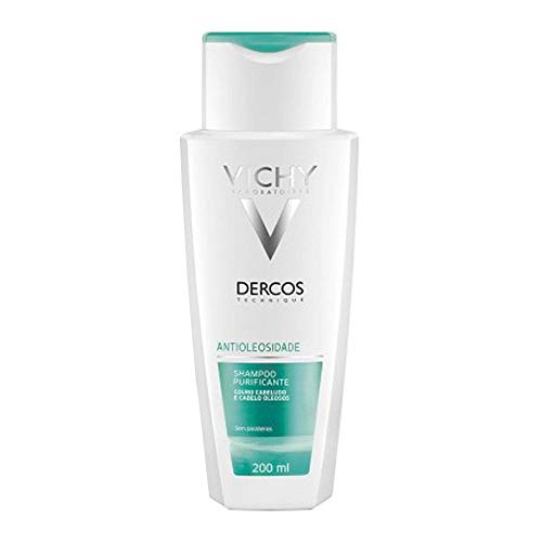 Dercos - Champú Sebo, regulador 200 ml para cabello graso