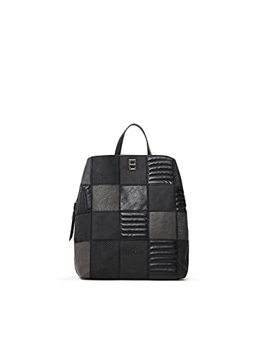 Desigual Back_Fire Saga Sumy, Mochila para Mujer, Negro, Einheitsgröße