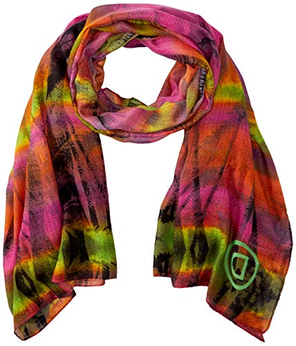 Desigual Foul_Green Flash Bufanda, Rojo (Magenta Haze 3020), Talla única (Talla del Fabricante: U) para Mujer