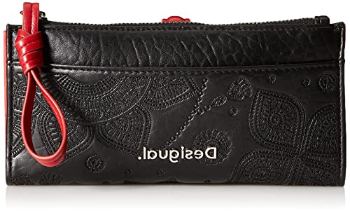 Desigual Mone_Deja VU Pia, Travel Accessory-Cartera de Viaje para Mujer, Black, U