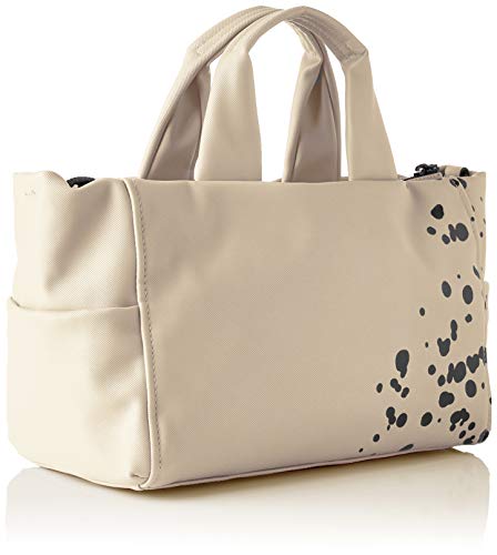 Desigual PU Hand Bag, Mano Mujer, beige/crema, U