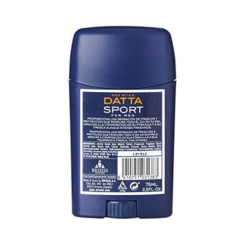 Desodroante Stick Datta Sport, 12 x 75ml