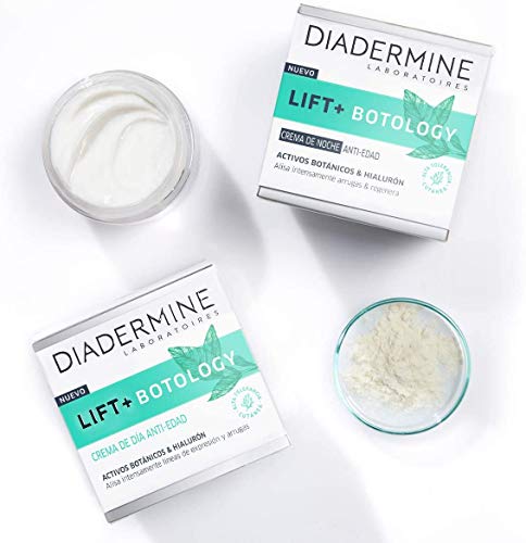 Diadermine - Neceser Lift+ Botology - Crema de Día Lift+ Botology 50 Mililitros + Crema de Noche Lift+ Botology 50 Mililitros - Reduce Arrugas en 4 Semanas 100 G