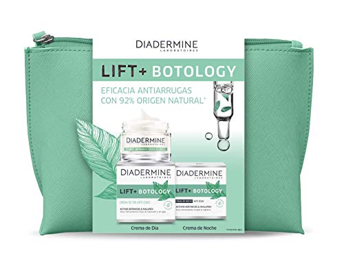 Diadermine - Neceser Lift+ Botology - Crema de Día Lift+ Botology 50 Mililitros + Crema de Noche Lift+ Botology 50 Mililitros - Reduce Arrugas en 4 Semanas 100 G