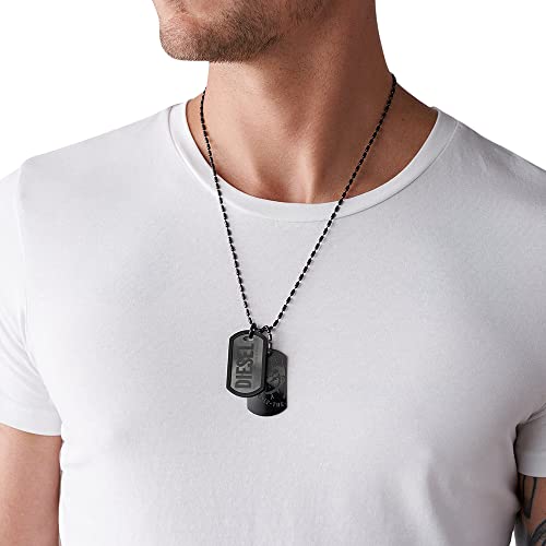 Diesel Collar de Hombre con Acero Inoxidable