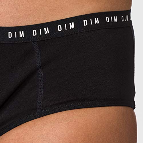 Dim Shorty MENSTRUEL Flux ABONDANT/Nuit Ropa Interior, Noir, 36/38 Women