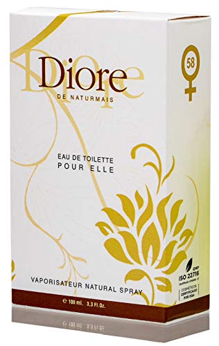 Diore Eau De Tilette Intense 100 ml. Compatible con Eau De Parfum J'adore, Perfumes Imitaciones de Mujer