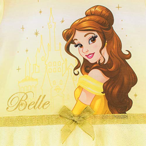 Disney Camisón para niñas La Bella y La Bestia 3-4 Años