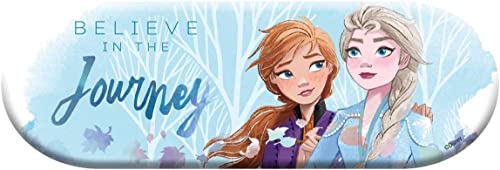 Disney Frozen Adventure Paleta Labios y Cara - Estuche de Lata con 11 Colores y Accesorios de Maquillaje para los Labios y el Rostro - Set de Maquillaje de Regalo para Niñas