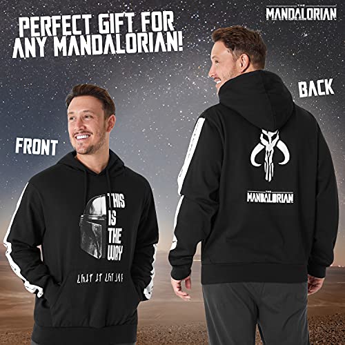 Disney Sudadera Hombre The Mandalorian, Sudaderas Hombres con Capucha, Ropa Hombre S - 3XL (XL)