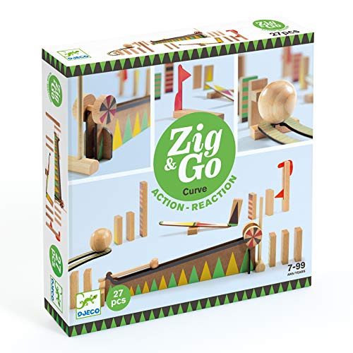 DJECO Construcción Zig & Go-27 pcs (35641), Multicolor (1)