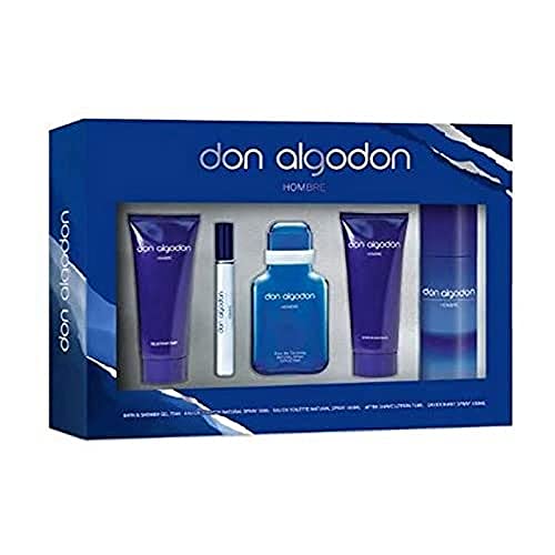 DON ALGODÓN Men 100v+10v+aft+gel+de 300 G, Vanilla, 12 Unidad