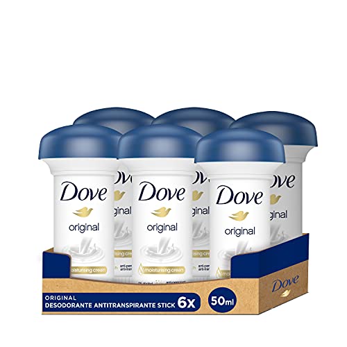 Dove Antitranspirante Original Stick 50 ml - Pack de 6