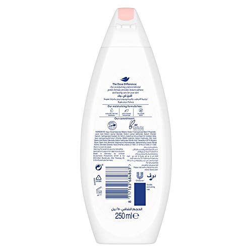 Dove Glow Gel de ducha para pieles apagadas sin sulfatos, 250 ml