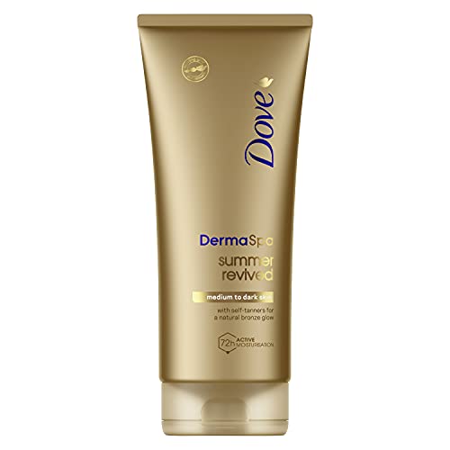 Dove Loción Corporal Autobronceadora Summer Revived Tono Medio a Oscuro 200 ml