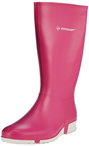 Dunlop Protective Footwear (DUO18) Dunlop Sport Retail, Botas de Goma de Trabajo Unisex Adulto, Pink, 41 EU