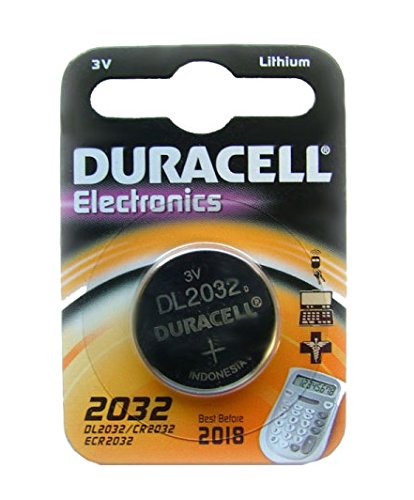 Duracell 953011 Household Battery Single-Use Battery CR2032 Litio 3 V - Pilas (Single-Use Battery, CR2032, Litio, Botón/Moneda, 3 V, 1 Pieza(s))