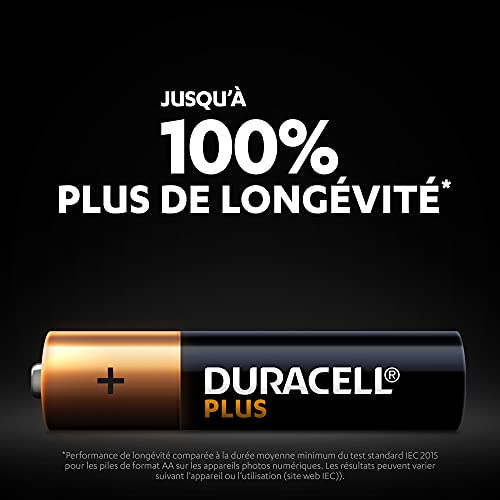 Duracell - Pilas alcalinas AAA Plus, 1.5 V LR03 MN2400, Paquete de 24