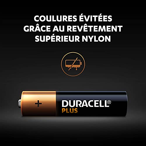 Duracell - Pilas alcalinas AAA Plus, 1.5 V LR03 MN2400, Paquete de 24
