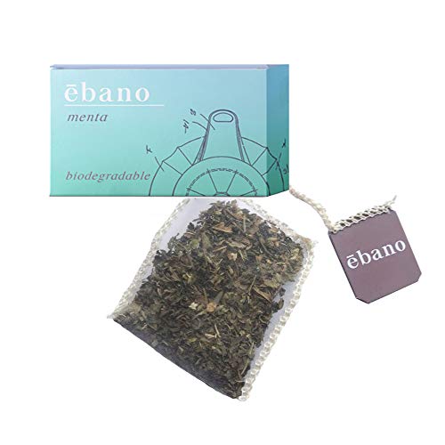 Ébano, Menta piperita, infusión clásica de paladar refrescante y aromático - 20 bolsitas