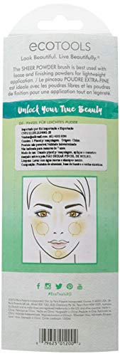 Ecotools Sheer powder - brocha para polvos compactos 21 g