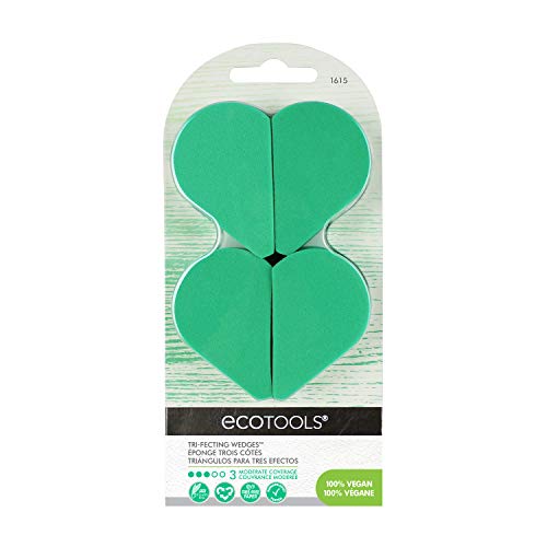 Ecotools Tri-fecting wedges - mix esponja wedge + esponja miracle complexion 21 g