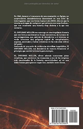 EL INFORME MILLER: Cuando la Iglesia y el Poder se enfrentan, la última palabra la tiene la Ciencia -Asesinatos, intrigas, mentiras, en las altas esferas del Poder.