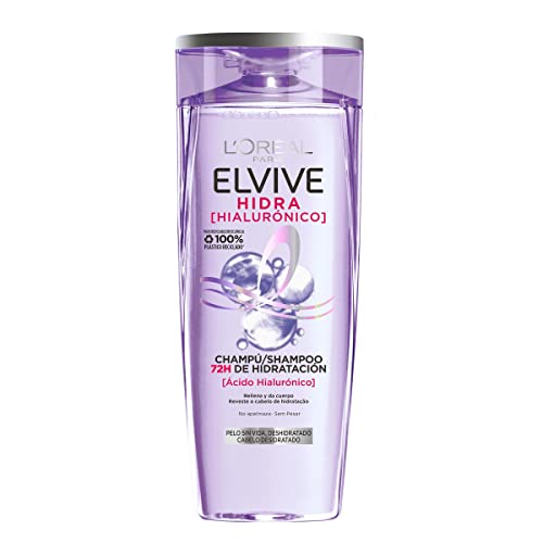 ELVIVE champú hidra con ácido hialurónico bote 285 ml