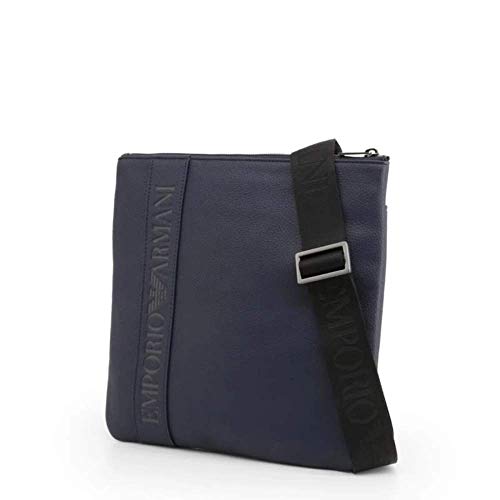 Emporio Armani - Bolso al hombro para hombre Azul Size: talla de un talla