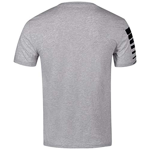 Emporio Armani Camiseta de manga corta para hombre EA7 3YPTB8 PJ02Z, gris, S