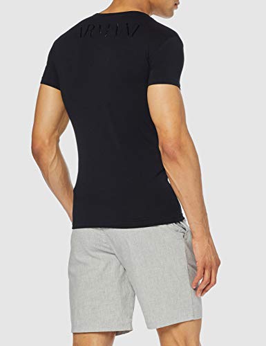 Emporio Armani CC716 110810 00010 Camiseta Interior, Hombre, Negro (Black), S