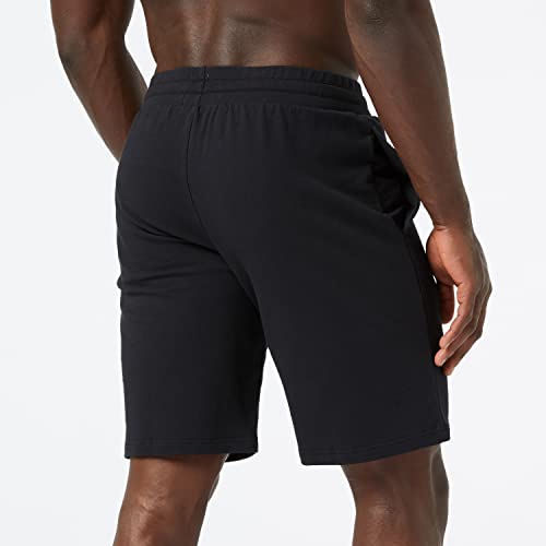 Emporio Armani Stretch Terry Bermudas, Hombre, Negro, L