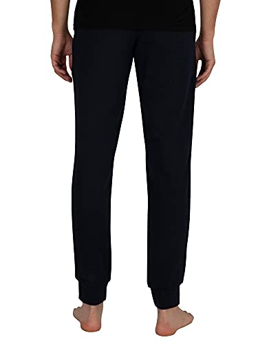 Emporio Armani Stretch Terry Pantalón Deporte, Hombre, Azul (Abyss), XL