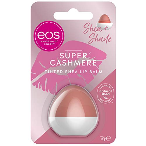 EOS LIP BALM SHEA + SHADE SUPER CASHMERE 7 GR