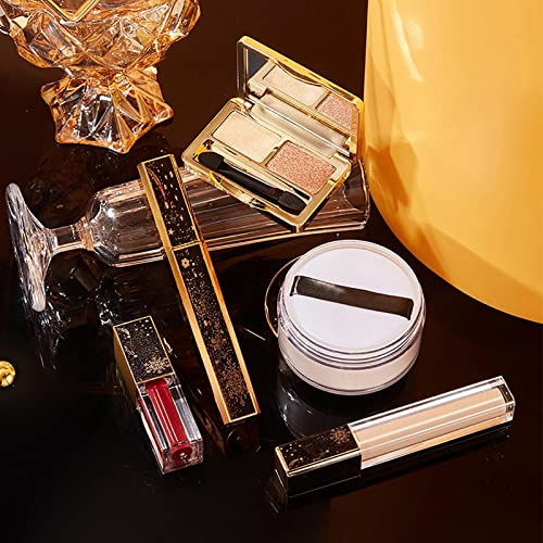 Erfula Kit de Maquillaje cosmético Set de Maquillaje Todo en Regalo Sorpresa Kit de Maquillaje de tamaño Completo para Mujeres Kit básico de Maquillaje Esencial Que Incluye Sombra de Ojos Brillo