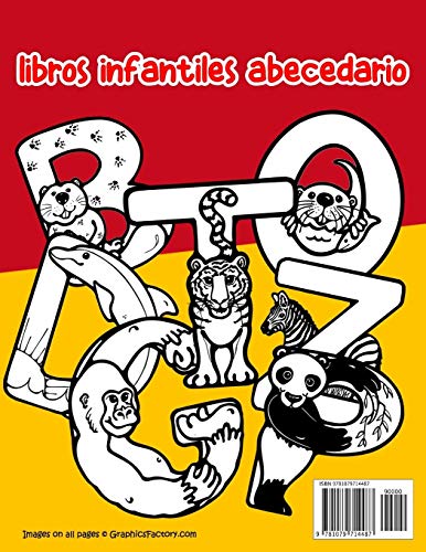 Español - Chino : Escritura & Colorear Alfabeto Libros Educación Infantiles: Spanish Chinese Practicar alfabeto ABC letras con dibujos animados ... 11 (Libros infantiles abecedario Espanol)