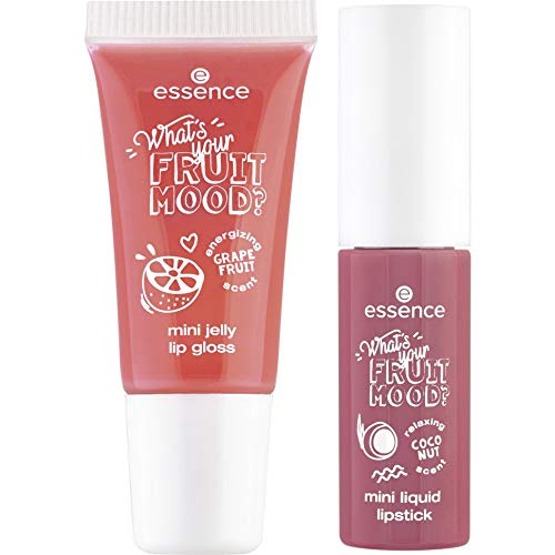 essence What's your FRUIT MOOD 01 Let Your Moods Swing! - Juego de labios (1 unidad)