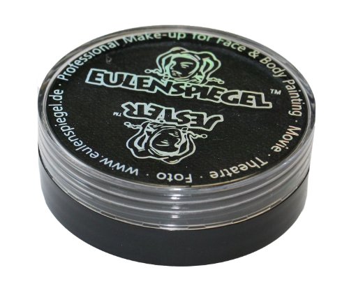 Eulenspiegel - Maquillaje Profesional Aqua, 70 ml / 90 g, Color Brillo perlino Negro (700112)