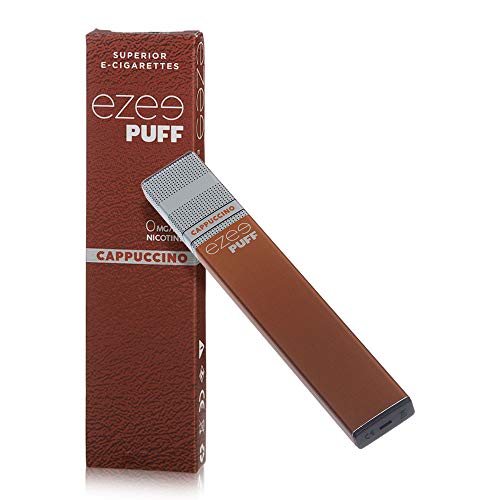 Ezee Puff Cigarrillo Electrónico Desechable 8 sabores diferentes e-liquido Sin Nicotina y sin Tabaco E-Cigarrillo para vapear 280 mAh Batería