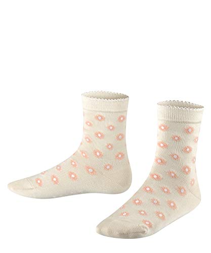 FALKE Daisyflower Calcetines Cortos, Beige (Creme 2050), 27-30 para Niñas