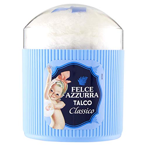 Felce Azzurra Polvo de Talco, Perfume Classico, 250 g