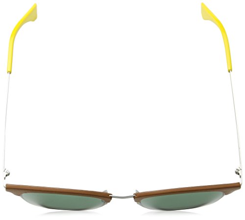 FENDI FF 0228/S QT VGV Gafas de Sol, Verde (Silver Green/Green), 50 para Hombre