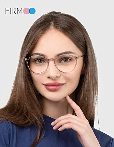 Firmoo Gafas para Ordenador Anti luz Azul,Evita la Fatiga Ojos, Gafas PC UV Luz Filtro Protección Azul Mujer Hombre para Antifatiga