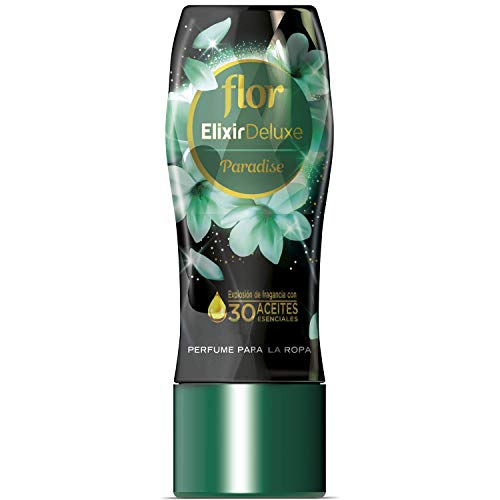 Flor Elixir Deluxe - Perfume Para La Ropa, Formato Gel, Aroma Paradise, 300 ml