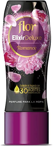 Flor Elixir Deluxe - Perfume Para La Ropa, Formato Gel, Aroma Romance, 300 ml