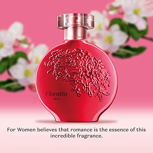 Floratta (RED) Boticario – Colonia feminina 75 ml – (Boticario floratta (Cherry Tree RED) Collection – Eau de Toilette 2,53 FL oz) de Boticario- BOUTIQUEB