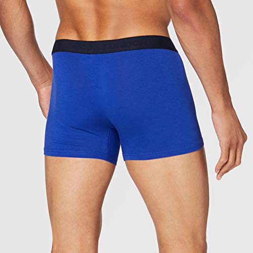 FM London Tagless Bóxer, Azul (Blue), X-Large (Pack de 5) para Hombre