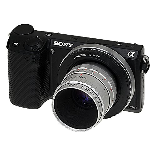 Fotodiox Anillo Adaptador para Lente de la cámara C-Mount de Sony Alpha Nex E