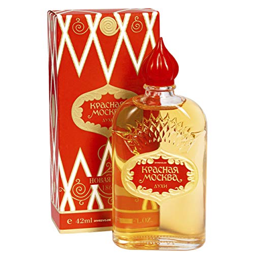 Fragancia floral de Moscú rojo de larga duración para hombre y mujer en embalaje original (perfume para mujer de 42 ml)